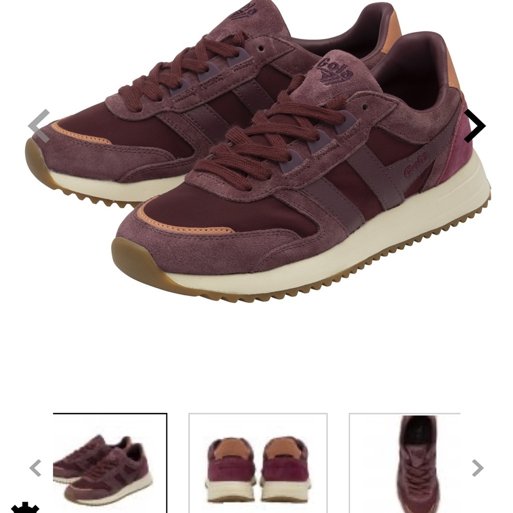 Maroon. Worn once. In excellent condition.